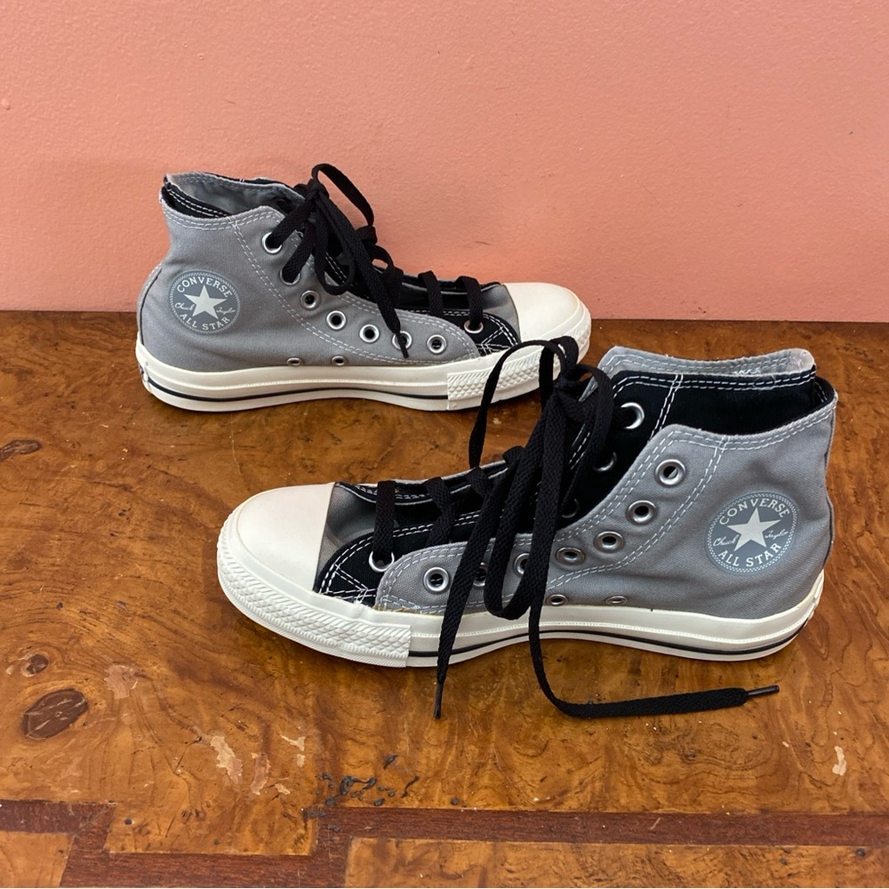 Converse Women Shoes Size 8 All Star chuck Taylor Double Upper Sneakers